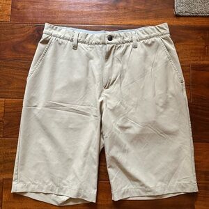 adidas Men's Khaki Tan Golf Shorts